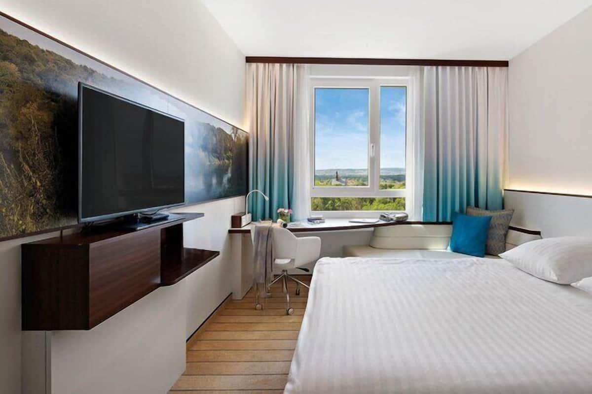 Chambre Double Standard, 1 très grand lit, non-fumeurs | Literie hypoallergénique, bureau