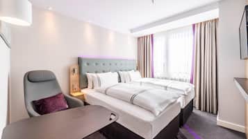 Standard-Zweibettzimmer | 1 Schlafzimmer, Zimmersafe, schallisolierte Zimmer