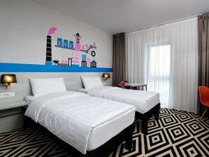 Standard Room, 2 Twin Beds | Premium bedding, in-room safe, individually decorated, desk - Ibis Styles Arad (Arad)