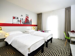 Standard Room, 2 Twin Beds | Premium bedding, in-room safe, individually decorated, desk - Ibis Styles Arad (Arad)