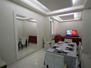 Opções para refeição no quarto