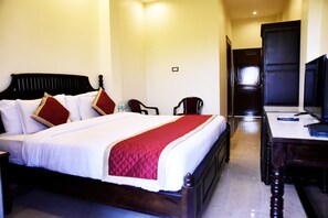 Ropa de cama de alta calidad, minibar y camas extra