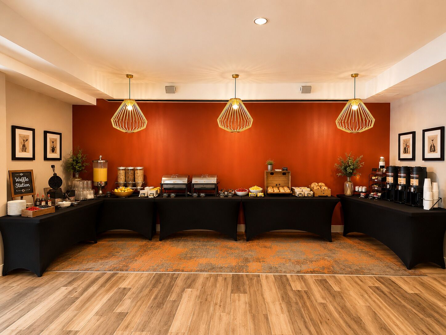 Free daily continental breakfast