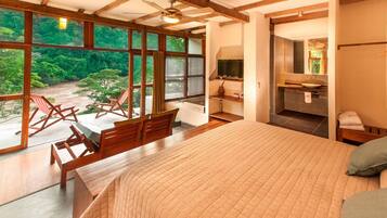 Suite, Terrace, River View | Minibar, free WiFi, bed sheets
