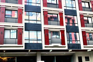 Fassade der Unterkunft