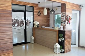 Sala de estar en el lobby