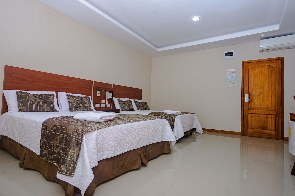 Minibar, escritorio, wifi gratis y ropa de cama 