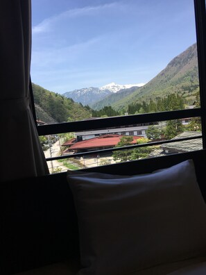 Deluxe Twin kamer (Private Bathroom) | Uitzicht vanuit de kamer