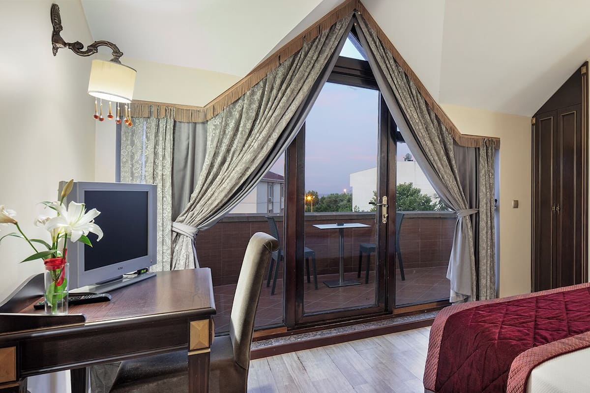 Standaard kamer, 1 queensize bed | Balkon