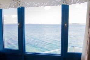 Room, Terrace, Sea View | View from room - Uzum Iskelesi Butik Otel (Karaburun)