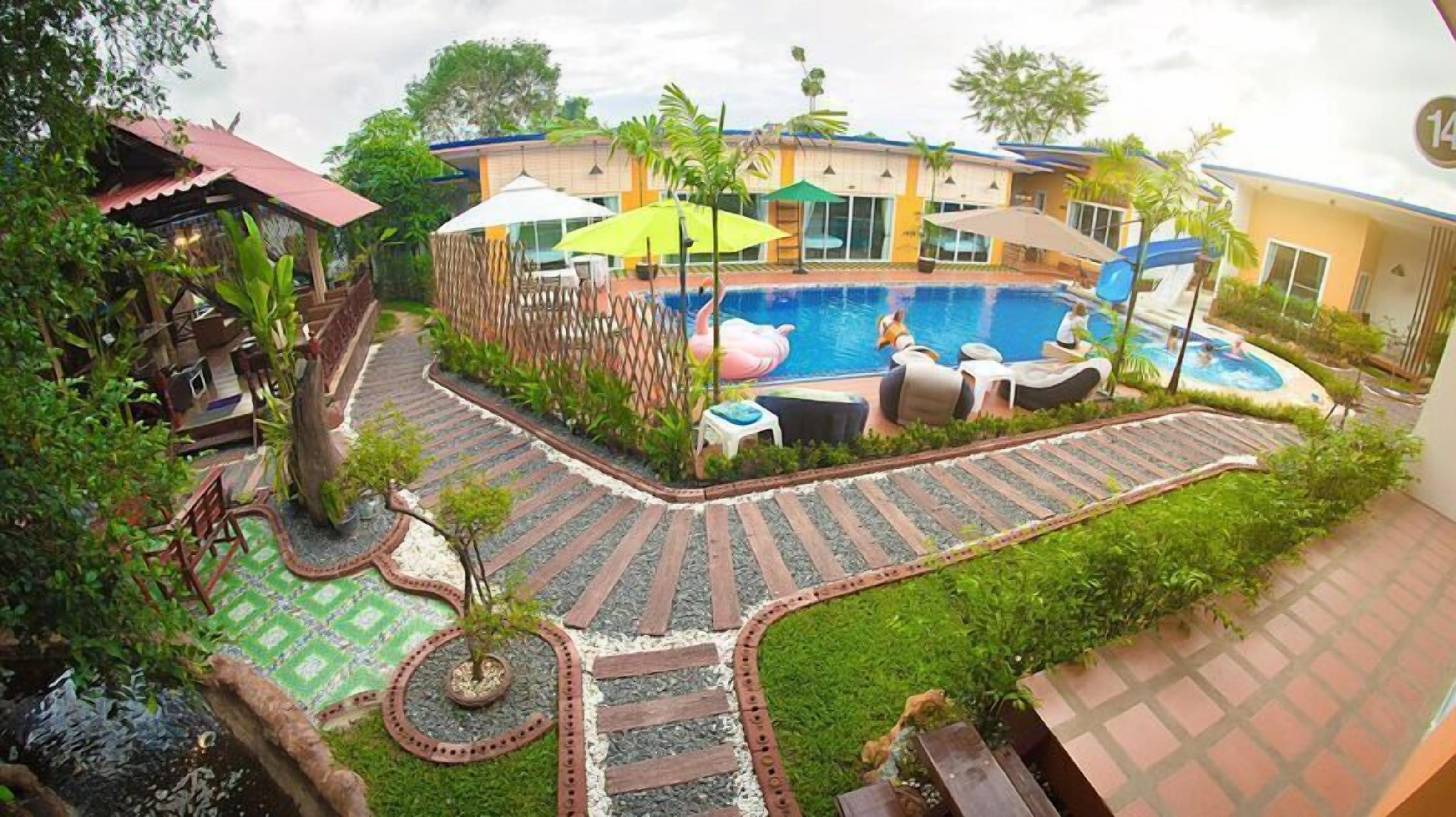 Overnattingsstedets uteområder