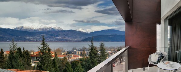 Vue depuis le balcon
