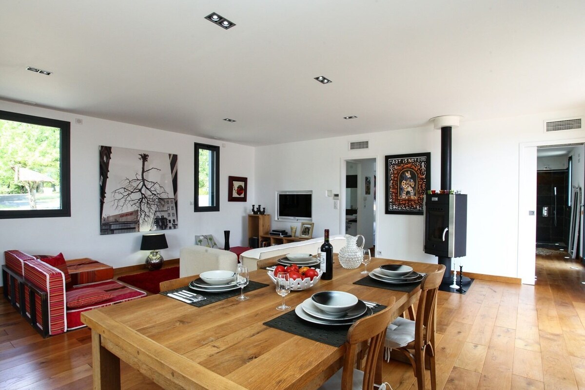 Deluxe loft, toegankelijk voor mindervaliden, privébadkamer (Rez de chaussée)