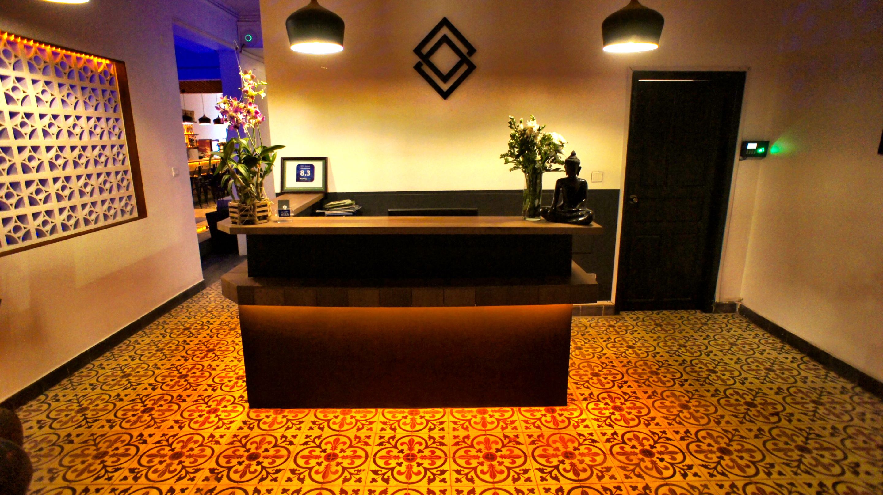 check-in/check-out kiosk