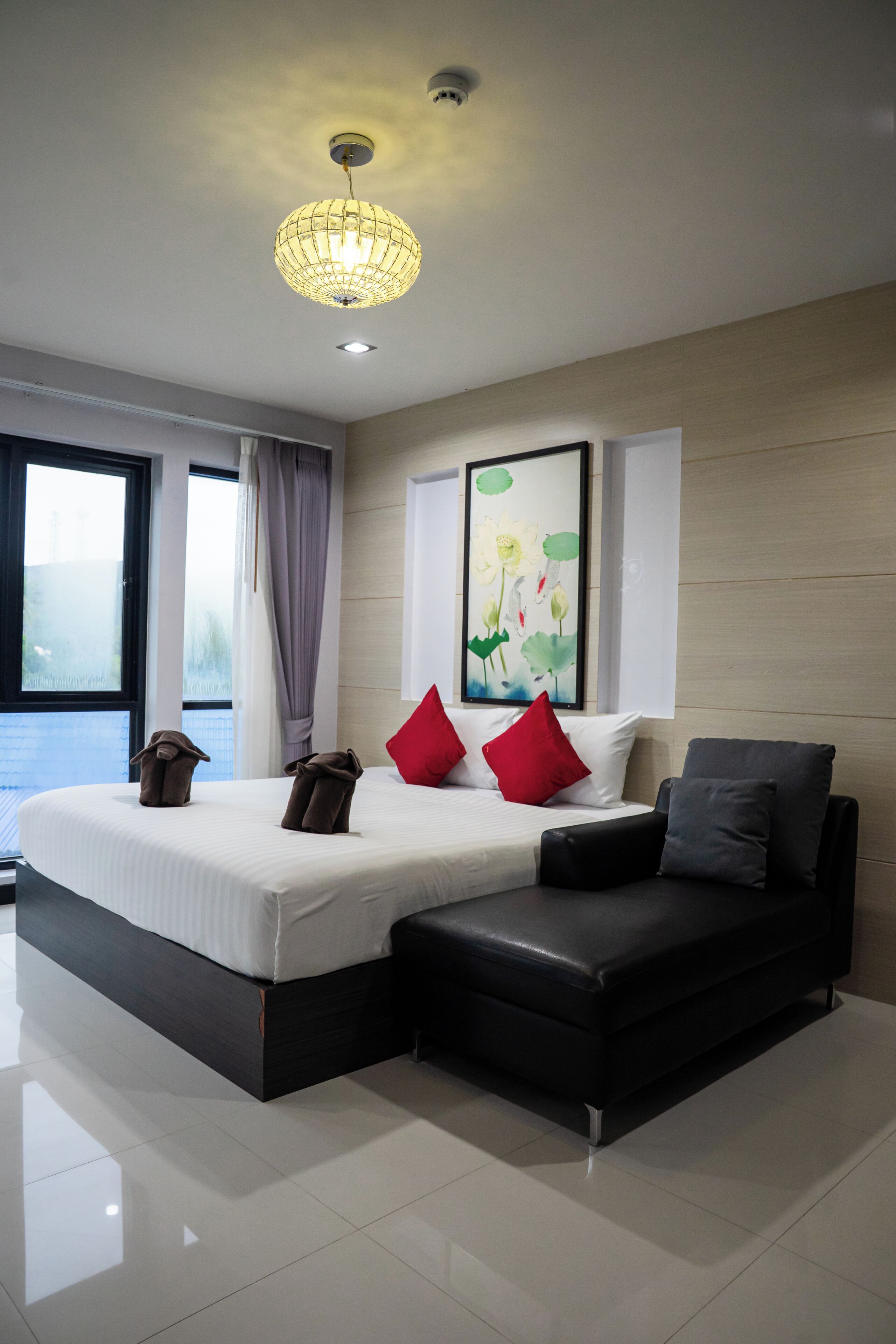 Phòng Suite dành cho gia đình | Két bảo mật tại phòng, bàn, màn/rèm cản sáng 