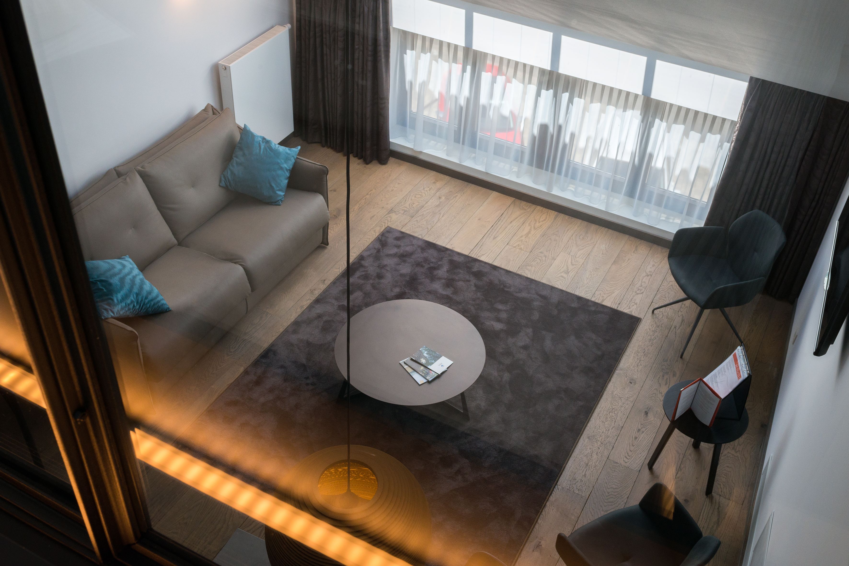 comfort apartment, 2 bedrooms | living area | led tv