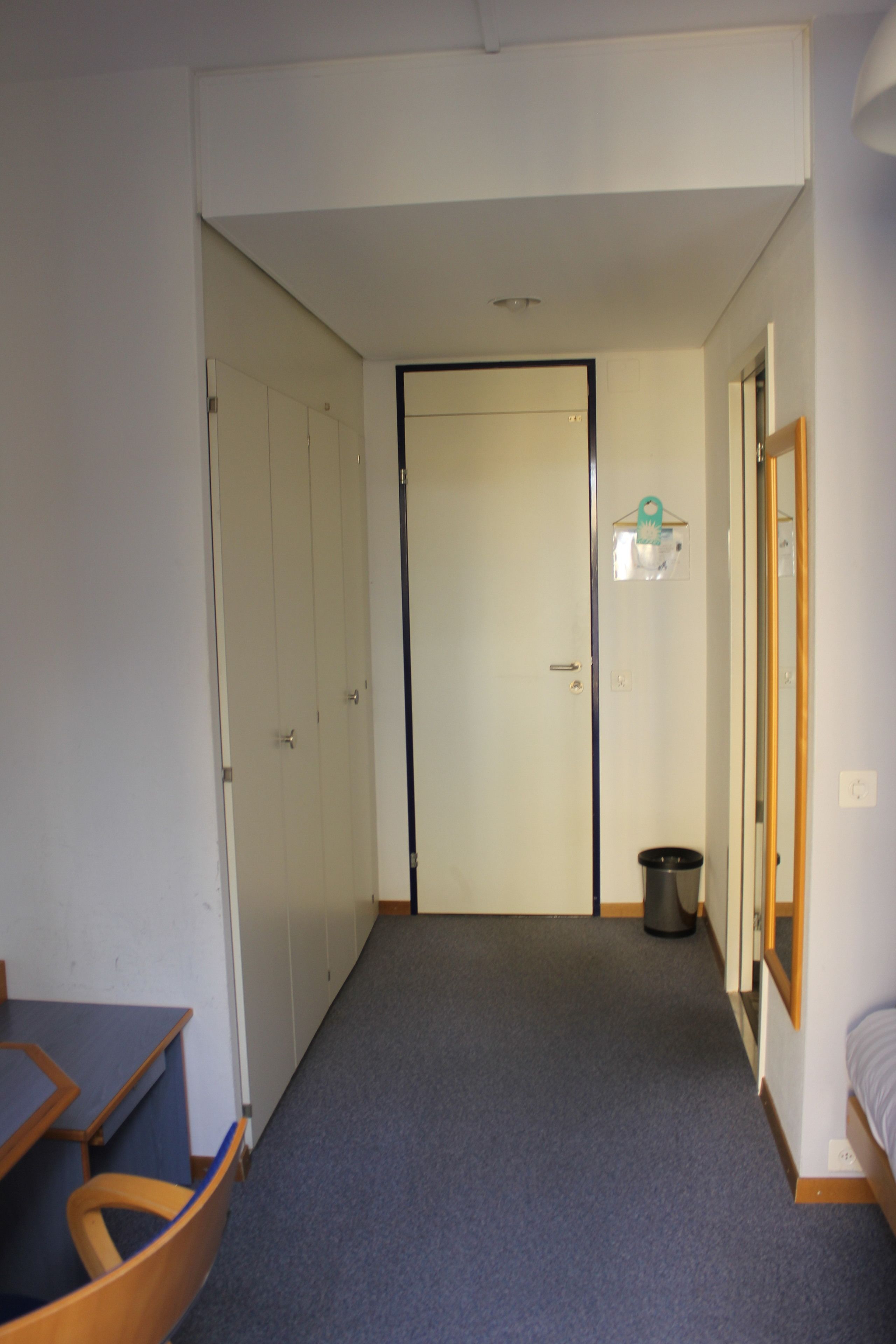 comfort single room | in-room safe, desk, blackout curtains, iron/ironing board