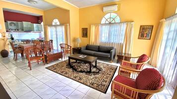 Standard Bungalow, 3 Bedrooms | Living area | 32-inch LCD TV with satellite channels, TV