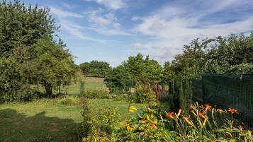 Vue depuis lâhĂ©bergement