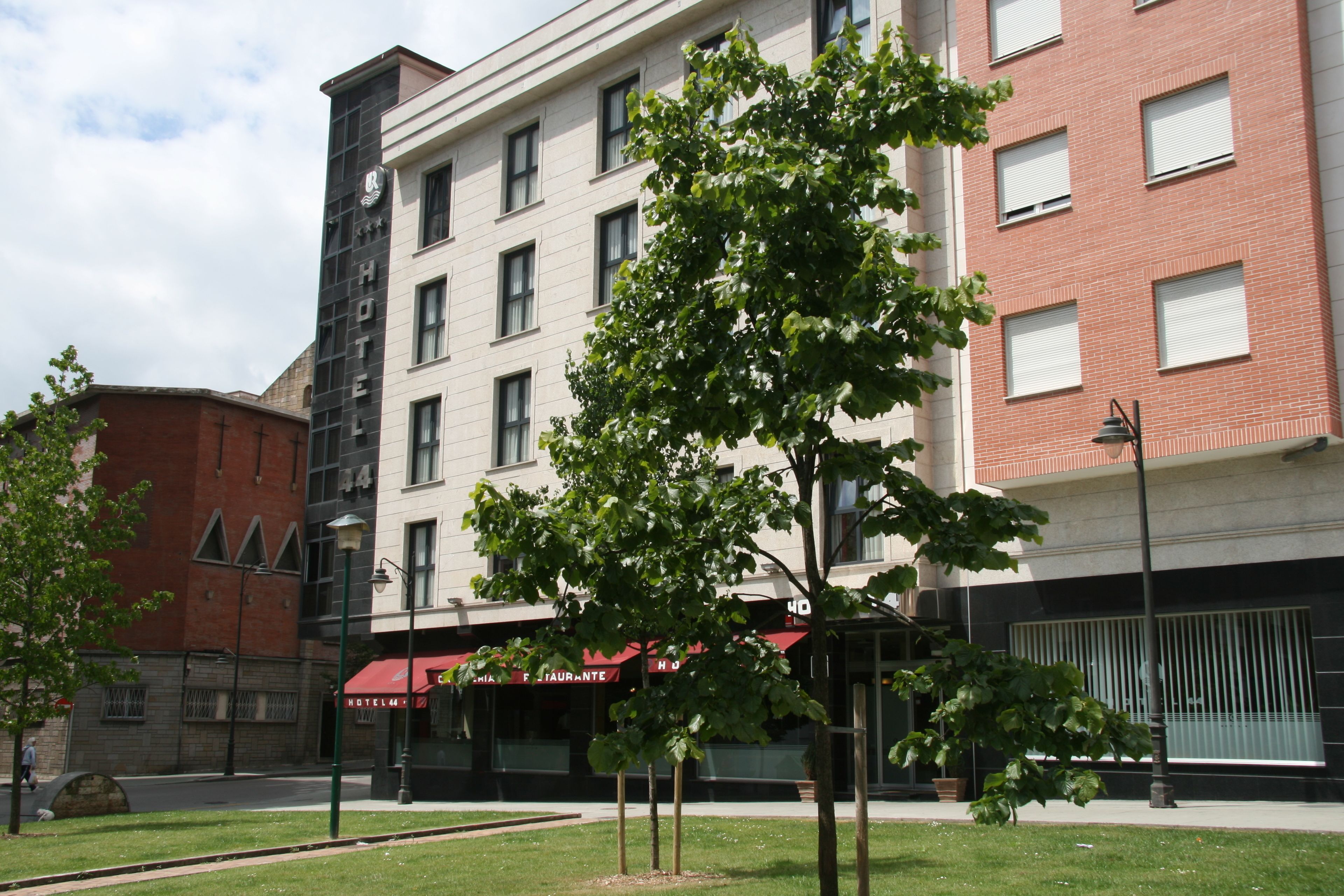 Façade de l’hébergement