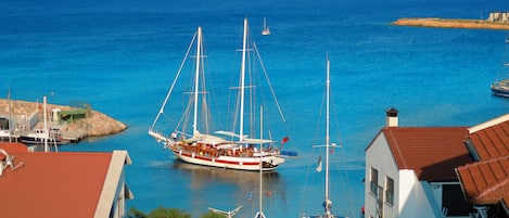 Utsikt fra overnattingsstedet