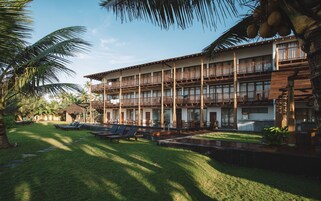 Fachada de la propiedad