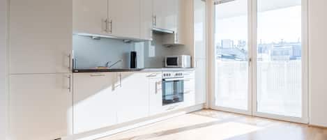 Apartment, 1 Schlafzimmer, Balkon (TOP36) | Schallisolierte Zimmer, Bügeleisen/Bügelbrett, kostenloses WLAN
