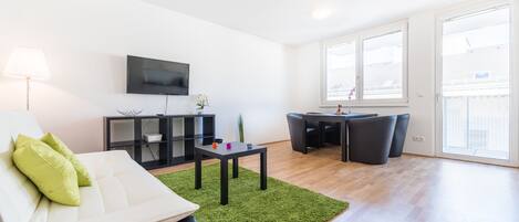 apartman, 1 hálószobával, erkély (TOP33) | Hangszigetelés, vasaló/vasalódeszka és ingyenes wifi