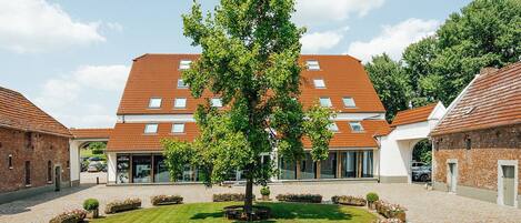 Voorkant van accommodatie