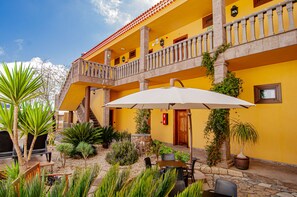 Façade de l’hébergement