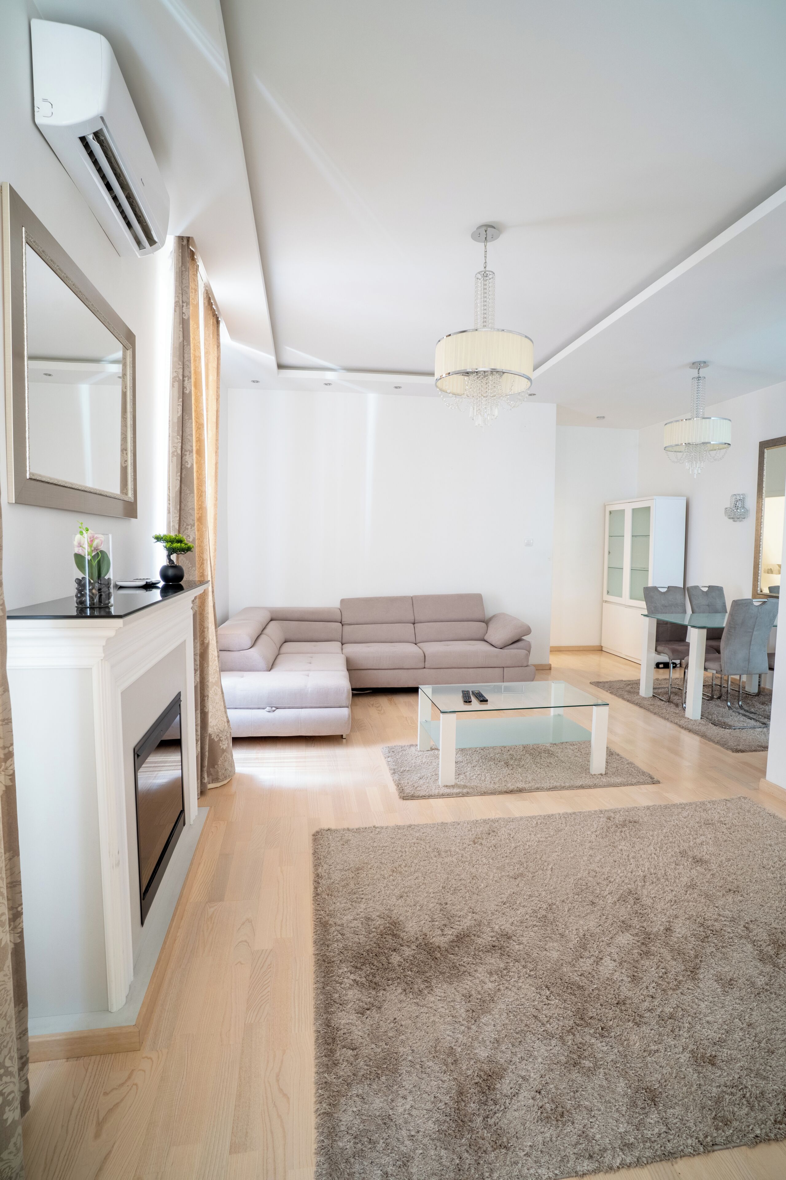 Apartamento Deluxe, vistas a la ciudad | Zona de estar