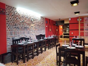Free daily English breakfast - Hotel Capitán Ricaurte (Villa de Leyva)
