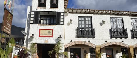 Façade de l’hébergement