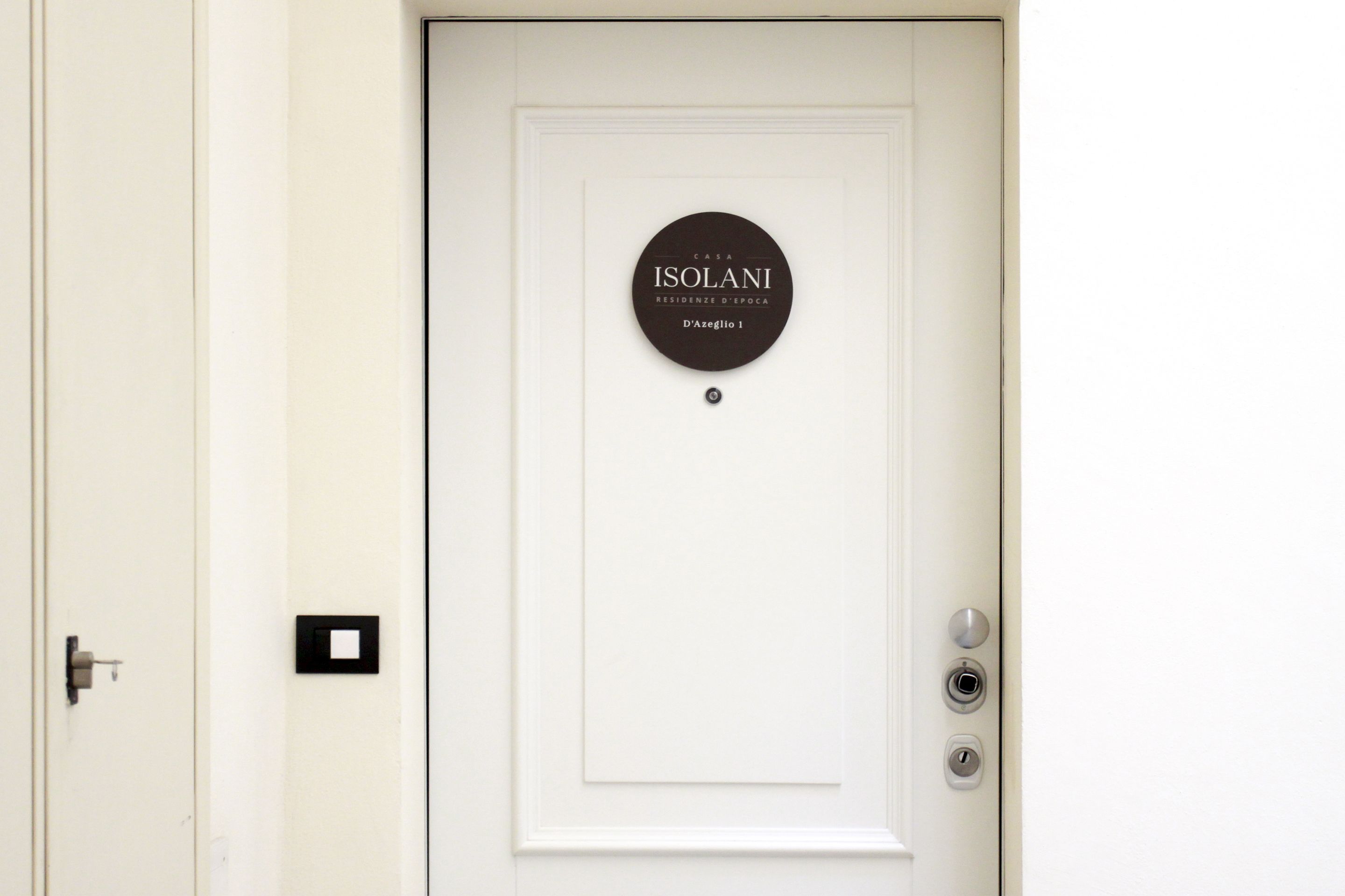 Entrada de l'allotjament