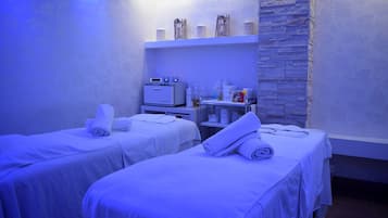 Body treatments, aromatherapy, deep-tissue massages, facials