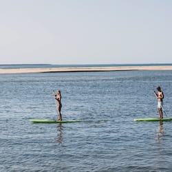 Di pantai, pengangkutan ulang-alik pantai, tuala pantai