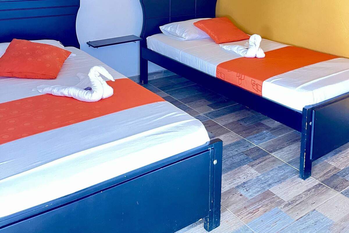 Double or Twin Room (con Aire acondicionado) | Rollaway beds, free WiFi, bed sheets