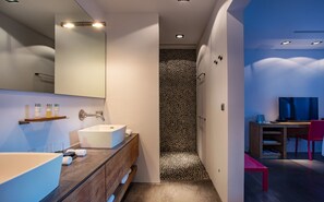 Luxury-Villa, Meerblick, Meerseite | Badezimmer