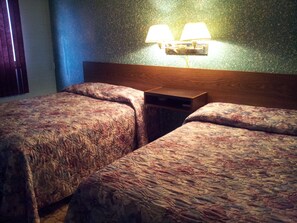 Standard Room, 2 Double Beds | Desk, rollaway beds, free WiFi - Mile Zero Motor Inn (Grimshaw)