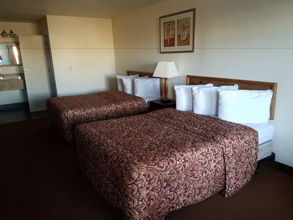 Room, 2 Queen Beds | Free wired internet