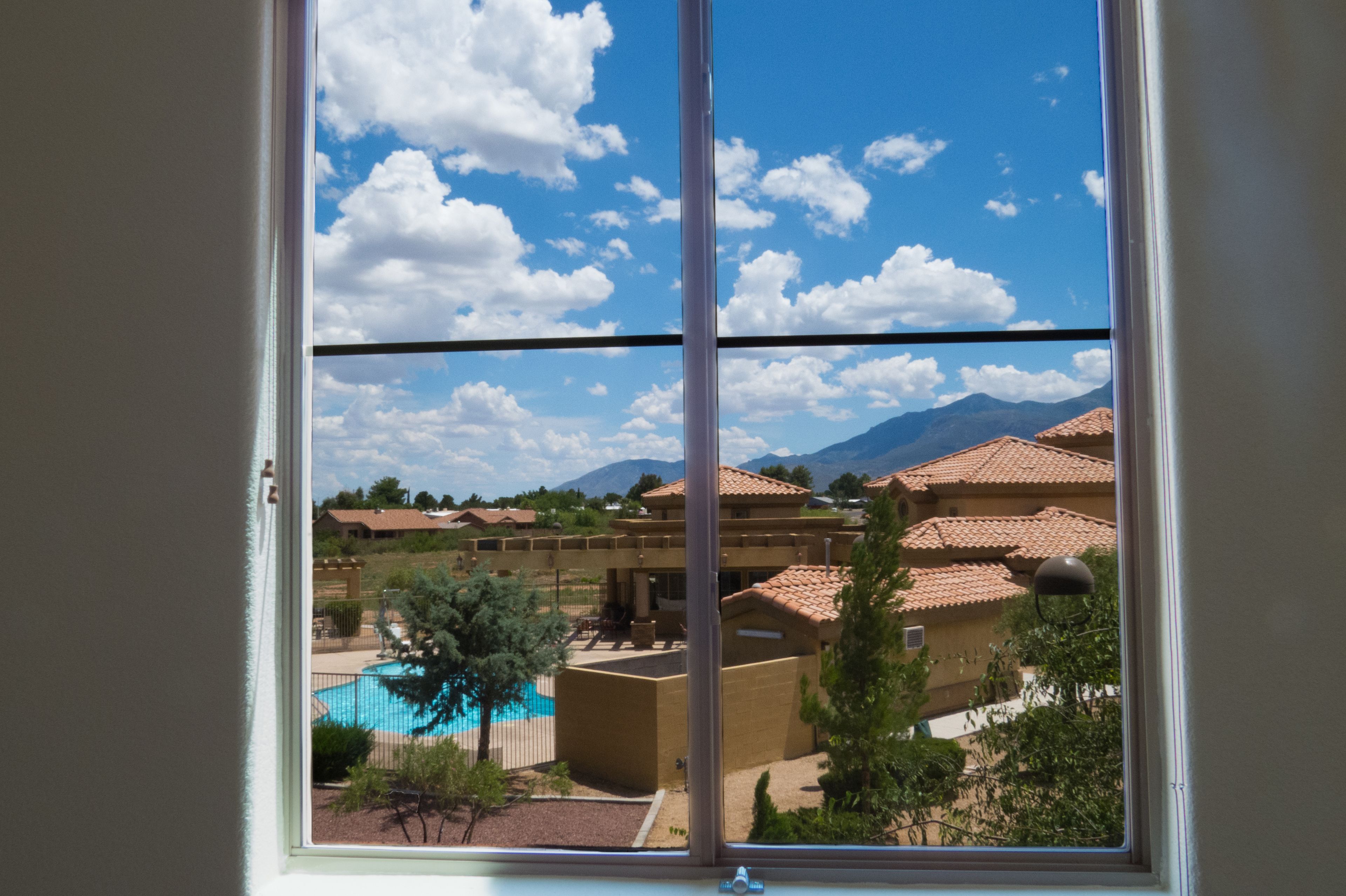 condo, pool view | view from room