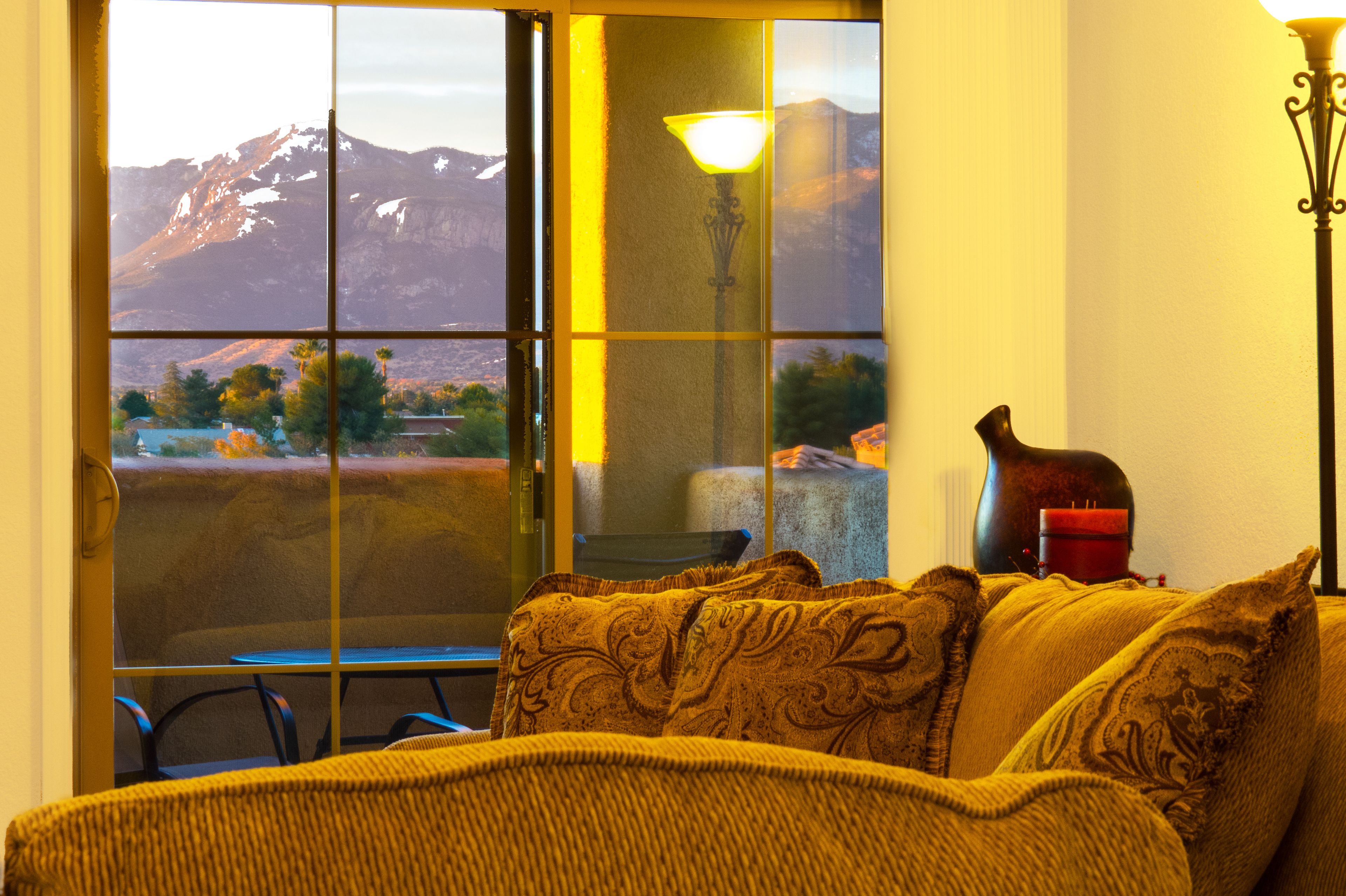 condo, pool view | living area | flat-screen tv, dvd player, mp3 dock