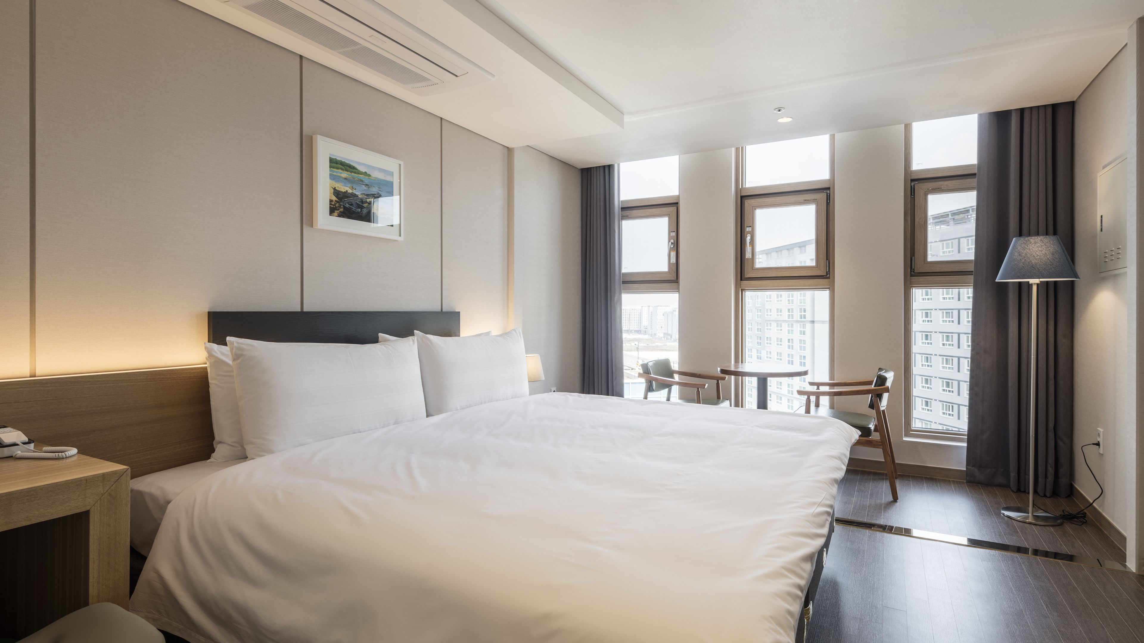 deluxe double room | view from room