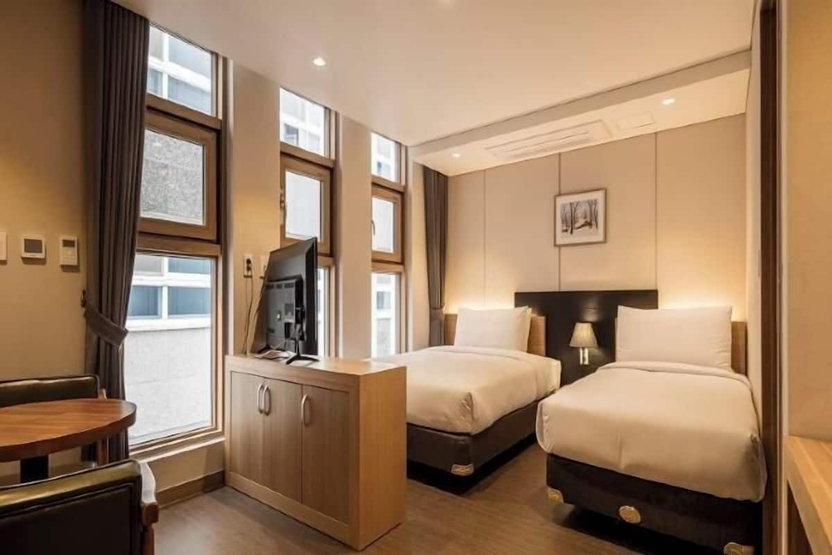 Biancheria da letto di alta qualità, una cassaforte in camera