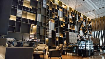 Sala de estar en el lobby