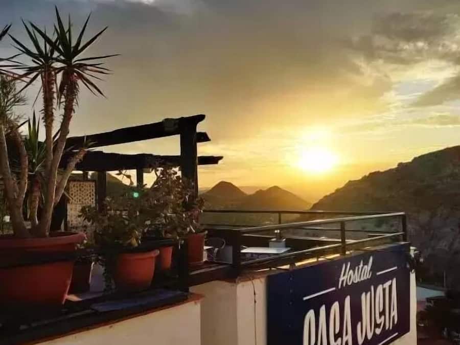 Voorkant van accommodatie