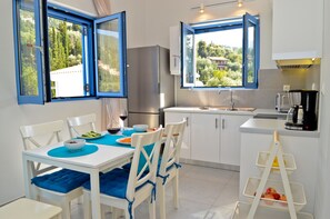 Villa, Private Pool (3) | Private kitchen | Full-size fridge, oven, stovetop, coffee/tea maker