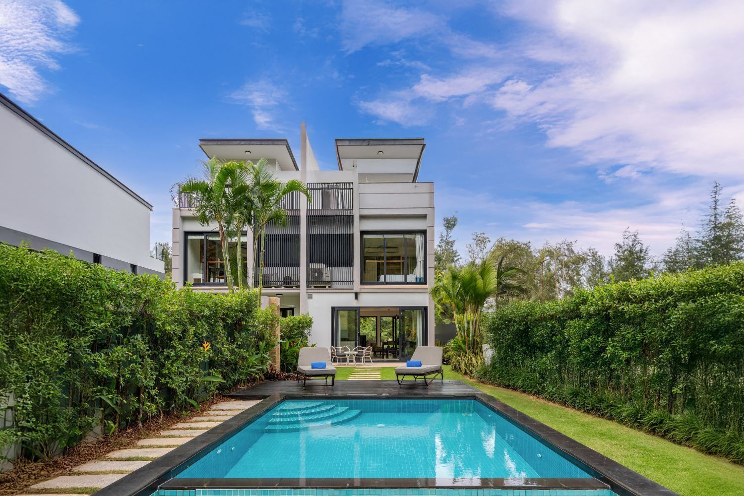 Design villa, 3 slaapkamers, privézwembad | Woonruimte