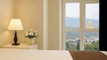 1 habitación, sábanas de algodón egipcio y ropa de cama de alta calidad