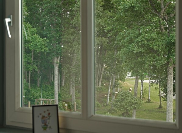 Blick von der Unterkunft